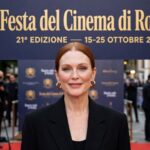 Julianne Moore Festa del Cinema di Roma 2026 Premio alla Carriera sul red carpet